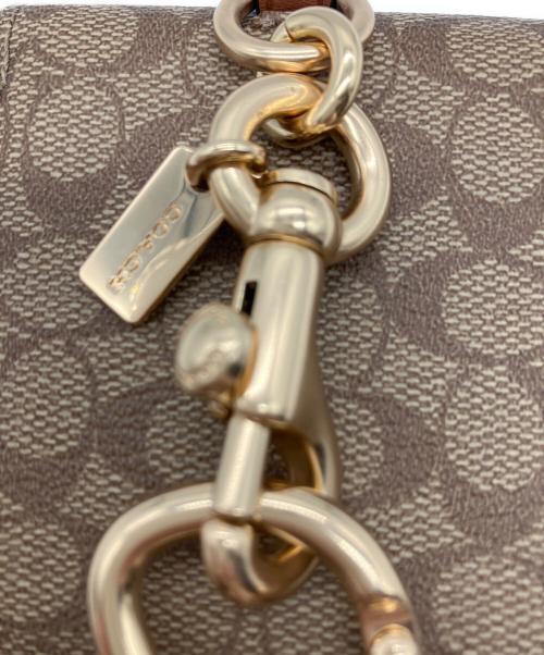 COACH（コーチ）COACH (コーチ) COACH　バッグチャーム ベージュの古着・服飾アイテム