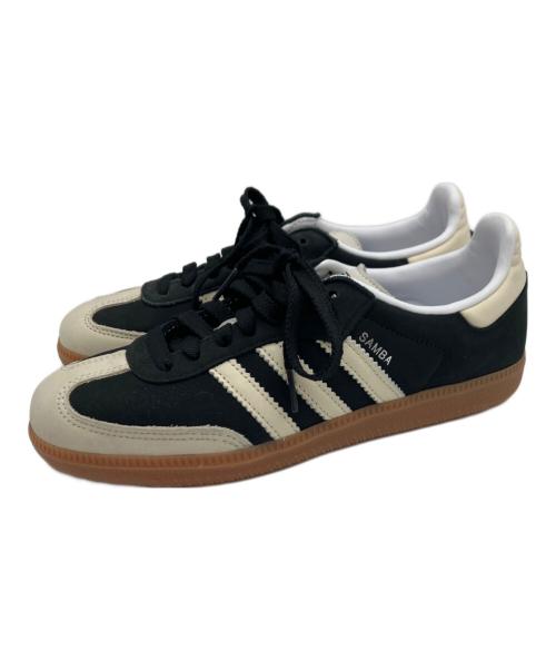 adidas（アディダス）adidas (アディダス) adidas　ローカットスニーカー ブラック×ホワイト サイズ:24㎝の古着・服飾アイテム