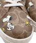 中古・古着 COACH (コーチ) PEANUTS (ピーナッツ) COACH 	PEANUTS スニーカー ベージュ サイズ:25.5㎝：15000円