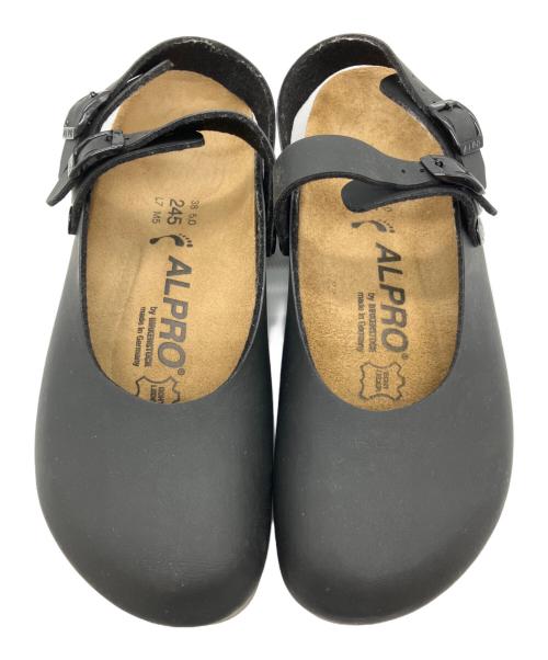 BIRKENSTOCK（ビルケンシュトック）BIRKENSTOCK (ビルケンシュトック) BIRKENSTOCK　サンダル ブラック サイズ:24.5㎝の古着・服飾アイテム