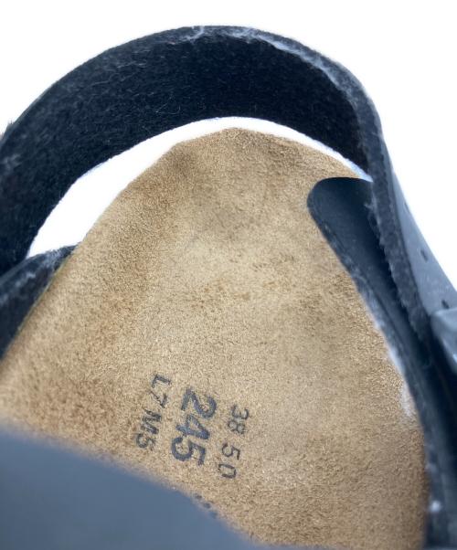 BIRKENSTOCK（ビルケンシュトック）BIRKENSTOCK (ビルケンシュトック) BIRKENSTOCK　サンダル ブラック サイズ:24.5㎝の古着・服飾アイテム