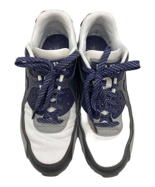 NIKE（ナイキ）NIKE (ナイキ) NIKE　スニーカー ホワイト×ネイビー サイズ:26.5㎝の古着・服飾アイテム