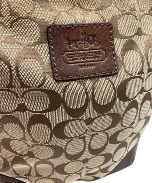 COACH（コーチ）COACH (コーチ) ショルダーバッグ ベージュの古着・服飾アイテム