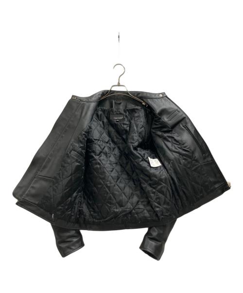 Liugoo Leathers（リューグーレザーズ）LIUGOO LEATHERS (リューグーレザーズ) シングルライダースジャケット ブラック サイズ:LLの古着・服飾アイテム