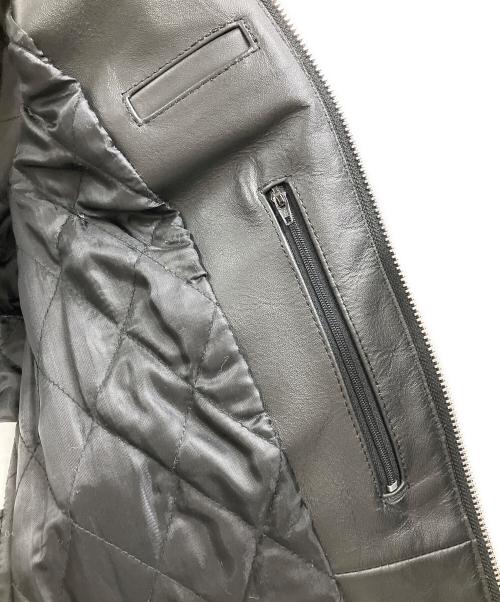 Liugoo Leathers（リューグーレザーズ）LIUGOO LEATHERS (リューグーレザーズ) シングルライダースジャケット ブラック サイズ:LLの古着・服飾アイテム
