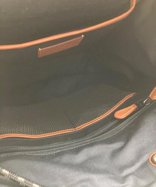 COACH（コーチ）COACH (コーチ) COACH　リュック ベージュ×ネイビーの古着・服飾アイテム