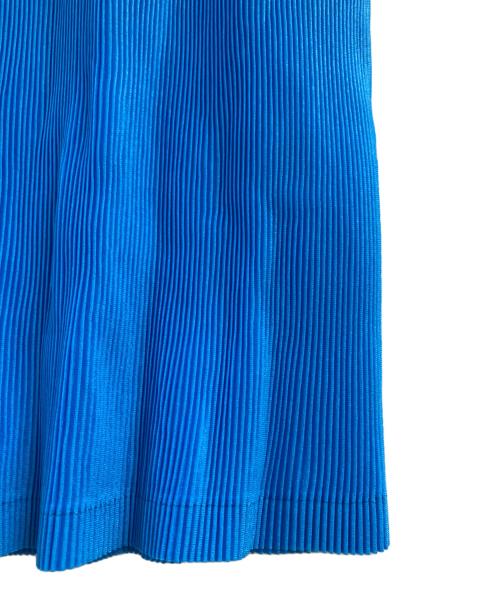 PLEATS PLEASE（プリーツプリーズ）PLEATS PLEASE (プリーツプリーズ) プリーツタンクトップ ブルー サイズ:不明の古着・服飾アイテム