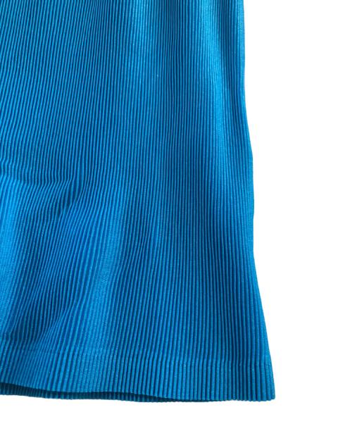 PLEATS PLEASE（プリーツプリーズ）PLEATS PLEASE (プリーツプリーズ) プリーツタンクトップ ターコイズ サイズ:3の古着・服飾アイテム