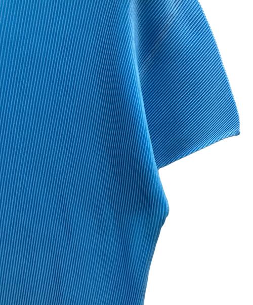 PLEATS PLEASE（プリーツプリーズ）PLEATS PLEASE (プリーツプリーズ) 半袖カットソー スカイブルー サイズ:3の古着・服飾アイテム