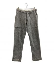 JACKMAN（ジャックマン）の古着「GG SWEAT TROUSERS」｜グレー