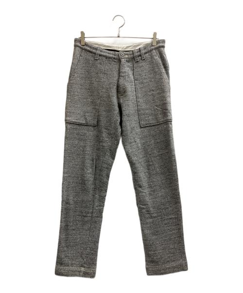 JACKMAN（ジャックマン）jackman (ジャックマン) GG SWEAT TROUSERS グレー サイズ:Mの古着・服飾アイテム