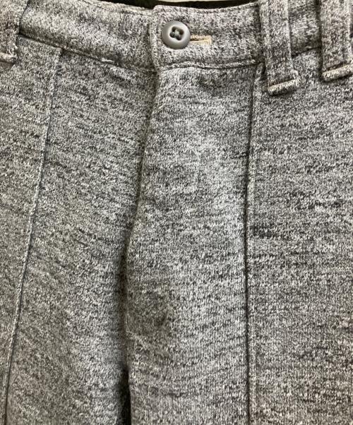 JACKMAN（ジャックマン）jackman (ジャックマン) GG SWEAT TROUSERS グレー サイズ:Mの古着・服飾アイテム