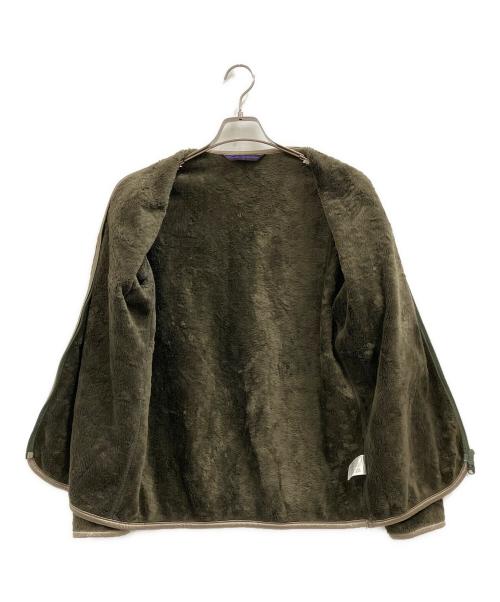 Needles sportswear（ニードルズスポーツウェア）Needles Sportswear (ニードルズスポーツウェア) フリースカーディガン ブラウン サイズ:Sの古着・服飾アイテム