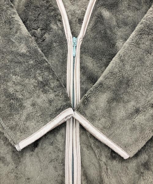 Needles sportswear（ニードルズスポーツウェア）Needles Sportswear (ニードルズスポーツウェア) フリースカーディガン ブラウン サイズ:Sの古着・服飾アイテム