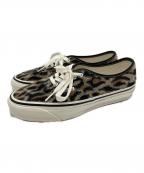 VANSヴァンズ）の古着「VANS　スニーカー」｜ブラウン