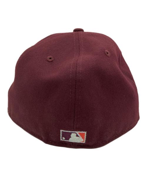 New Era（ニューエラ）New Era (ニューエラ) New Era　キャップ ボルドーの古着・服飾アイテム