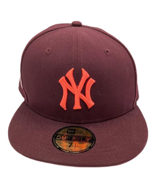 New Era（ニューエラ）New Era (ニューエラ) New Era　キャップ ボルドーの古着・服飾アイテム