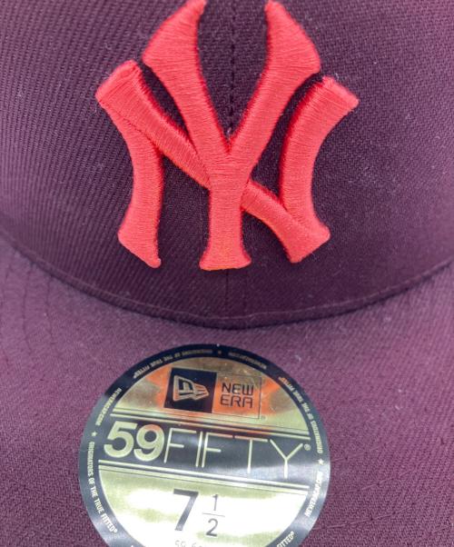 New Era（ニューエラ）New Era (ニューエラ) New Era　キャップ ボルドーの古着・服飾アイテム