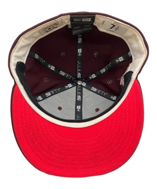 New Era（ニューエラ）New Era (ニューエラ) New Era　キャップ ボルドーの古着・服飾アイテム