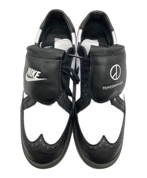 NIKE（ナイキ）NIKE (ナイキ) PEACEMINUSONE (ピースマイナスワン) NIKE　PEACEMINUSONE　ローカットスニーカー ホワイト×ブラック サイズ:28㎝の古着・服飾アイテム