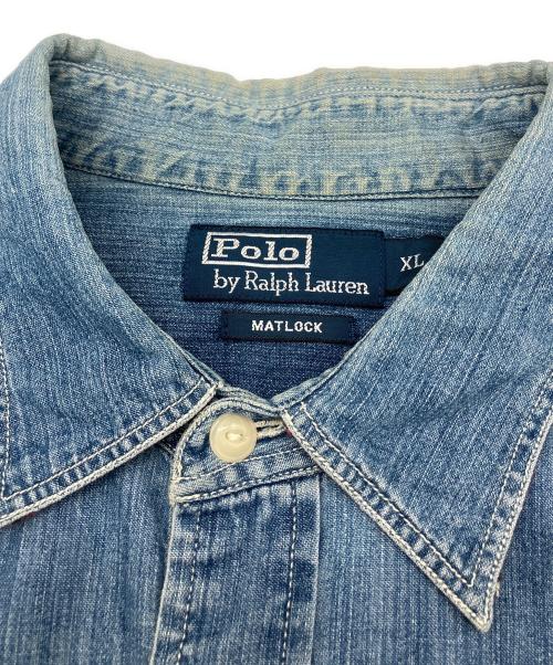POLO RALPH LAUREN（ポロ・ラルフローレン）POLO RALPH LAUREN (ポロ・ラルフローレン) MATLOCK インディゴ サイズ:XLの古着・服飾アイテム