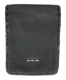 FENDI（フェンディ）の古着「FENDI　セレリア　2つ折り財布」｜ブラック