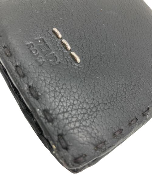FENDI（フェンディ）FENDI (フェンディ) FENDI　セレリア　2つ折り財布 ブラックの古着・服飾アイテム