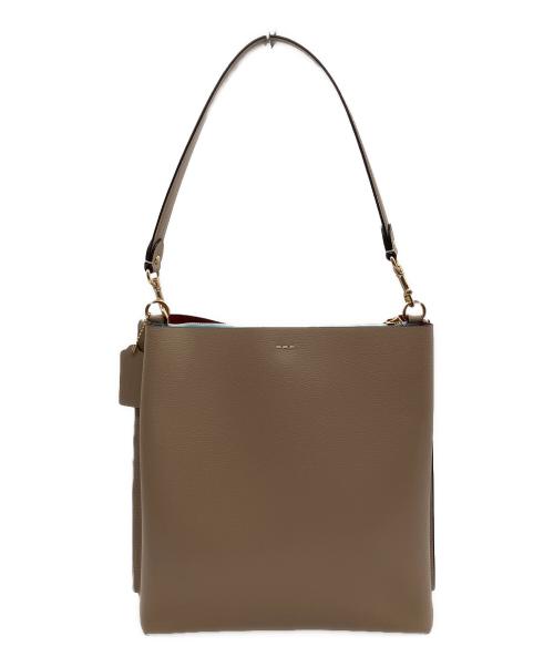 COACH（コーチ）COACH (コーチ) COACH　2WAYショルダーバッグ ベージュの古着・服飾アイテム