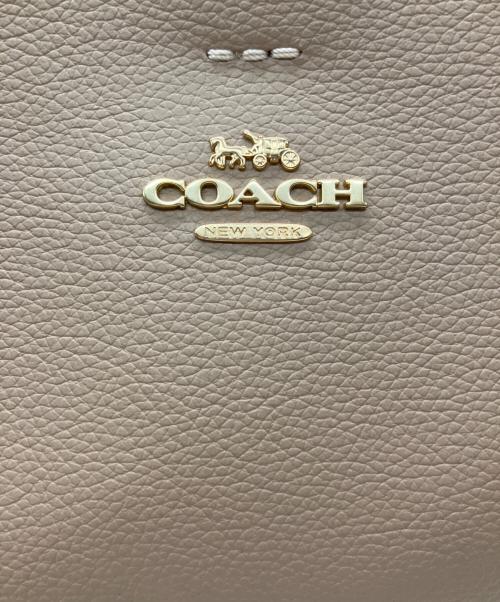 COACH（コーチ）COACH (コーチ) COACH　2WAYショルダーバッグ ベージュの古着・服飾アイテム