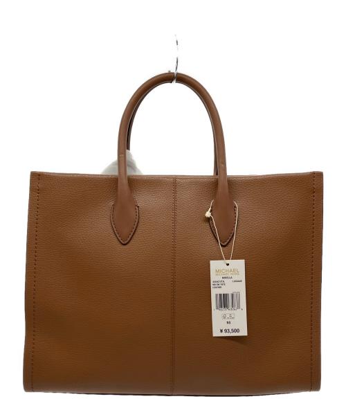 MICHAEL KORS（マイケルコース）MICHAEL KORS (マイケルコース) 2WAYバッグ ブラウン 未使用品の古着・服飾アイテム