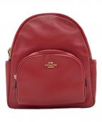 COACHコーチ）の古着「リュック」｜レッド