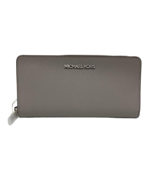 MICHAEL KORS（マイケルコース）MICHAEL KORS (マイケルコース) MICHAEL KORS 長財布 グレー 未使用品の古着・服飾アイテム