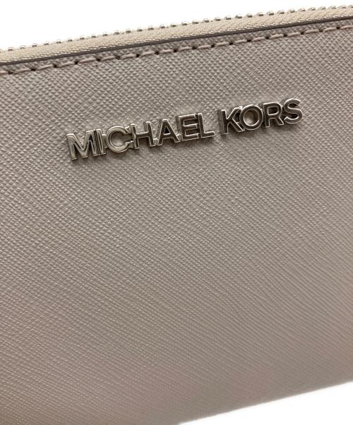 MICHAEL KORS（マイケルコース）MICHAEL KORS (マイケルコース) MICHAEL KORS 長財布 グレー 未使用品の古着・服飾アイテム