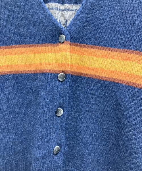 PENDLETON（ペンドルトン）PENDLETON (ペンドルトン) ワイドＶネックカーディガン ネイビー サイズ:FREEの古着・服飾アイテム