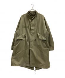 FREAK'S STORE（フリークスストア）の古着「ライナー付モッズコート」｜カーキ