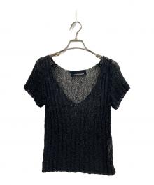 tricot COMME des GARCONS（トリココムデギャルソン）の古着「薄手ニット」｜ブラック