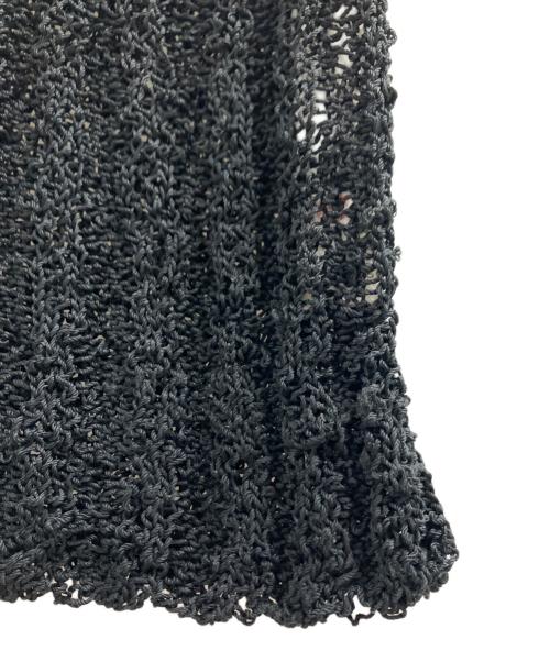 tricot COMME des GARCONS（トリココムデギャルソン）tricot COMME des GARCONS (トリココムデギャルソン) 薄手ニット ブラック サイズ:不明の古着・服飾アイテム