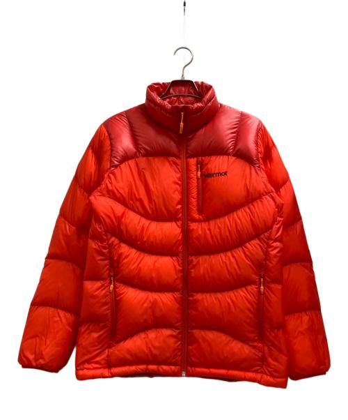 MARMOT（マーモット）Marmot (マーモット) 1000チュロックダウンジャケット レッド サイズ:Lの古着・服飾アイテム