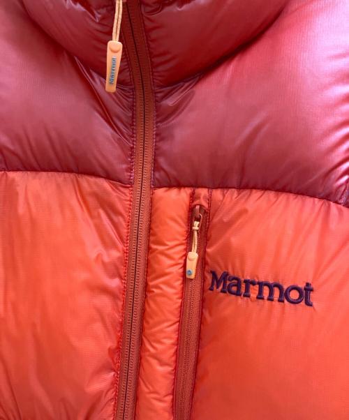 MARMOT（マーモット）Marmot (マーモット) 1000チュロックダウンジャケット レッド サイズ:Lの古着・服飾アイテム