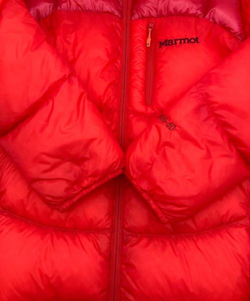 MARMOT（マーモット）Marmot (マーモット) 1000チュロックダウンジャケット レッド サイズ:Lの古着・服飾アイテム