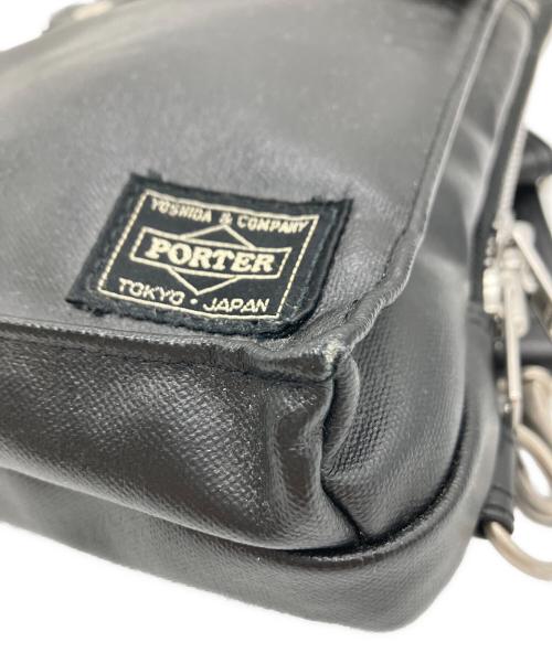 PORTER（ポーター）PORTER (ポーター) PORTER　スリングショルダーバッグ ブラックの古着・服飾アイテム