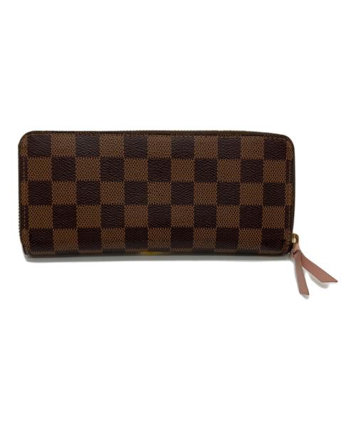 LOUIS VUITTON（ルイ ヴィトン）LOUIS VUITTON (ルイ ヴィトン) LOUIS VUITTON　ラウンドファスナー財布 ブラウンの古着・服飾アイテム
