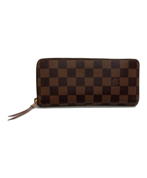 LOUIS VUITTON（ルイ ヴィトン）LOUIS VUITTON (ルイ ヴィトン) LOUIS VUITTON　ラウンドファスナー財布 ブラウンの古着・服飾アイテム