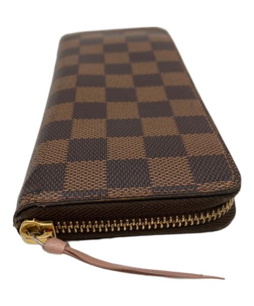 LOUIS VUITTON（ルイ ヴィトン）LOUIS VUITTON (ルイ ヴィトン) LOUIS VUITTON　ラウンドファスナー財布 ブラウンの古着・服飾アイテム