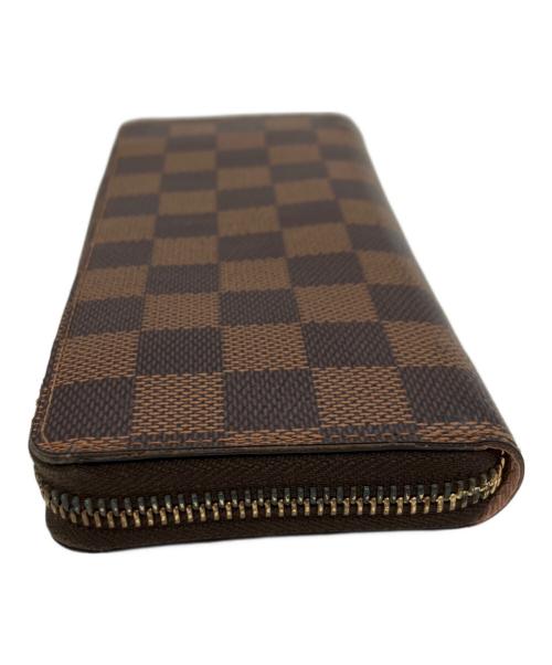 LOUIS VUITTON（ルイ ヴィトン）LOUIS VUITTON (ルイ ヴィトン) LOUIS VUITTON　ラウンドファスナー財布 ブラウンの古着・服飾アイテム