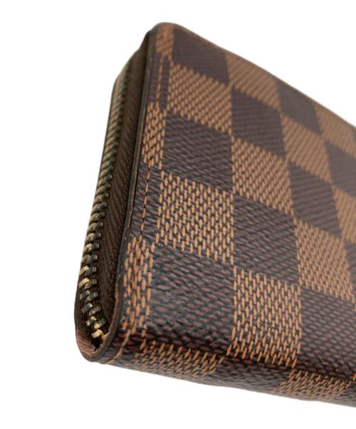 LOUIS VUITTON（ルイ ヴィトン）LOUIS VUITTON (ルイ ヴィトン) LOUIS VUITTON　ラウンドファスナー財布 ブラウンの古着・服飾アイテム