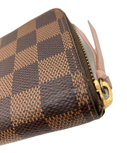LOUIS VUITTON（ルイ ヴィトン）LOUIS VUITTON (ルイ ヴィトン) LOUIS VUITTON　ラウンドファスナー財布 ブラウンの古着・服飾アイテム