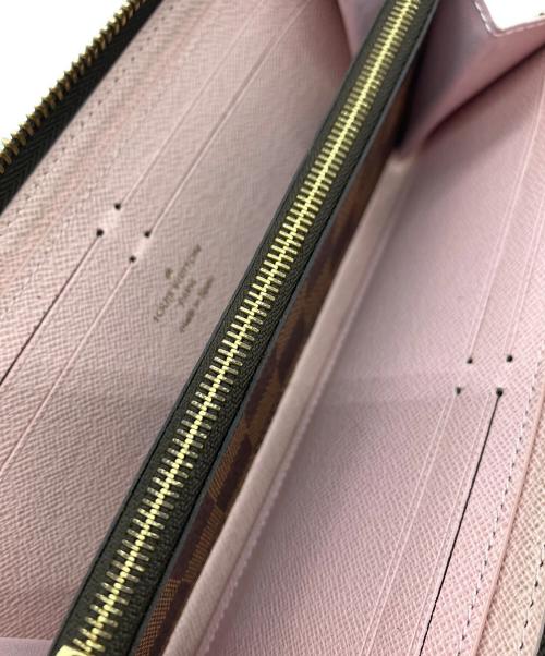 LOUIS VUITTON（ルイ ヴィトン）LOUIS VUITTON (ルイ ヴィトン) LOUIS VUITTON　ラウンドファスナー財布 ブラウンの古着・服飾アイテム