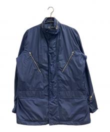 ARMANI JEANS（アルマーニジーンズ）の古着「ジップアップジャケット」｜ネイビー