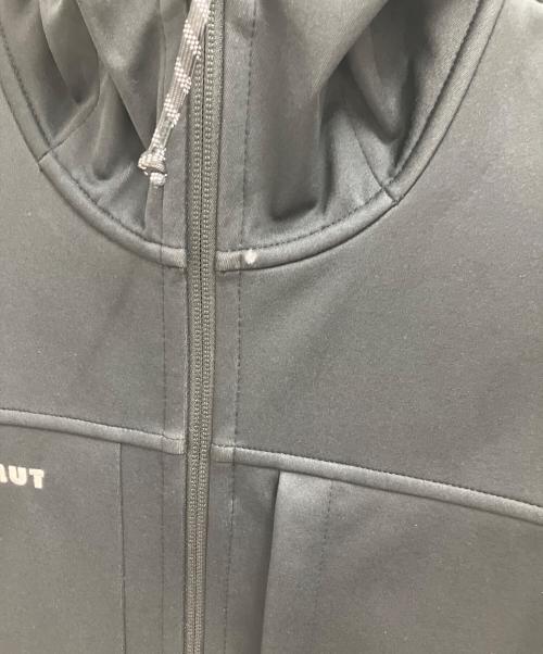 MAMMUT（マムート）MAMMUT (マムート) アルティメイト 8 ソフトシェル フーデッド ジャケット ブラック サイズ:Lの古着・服飾アイテム